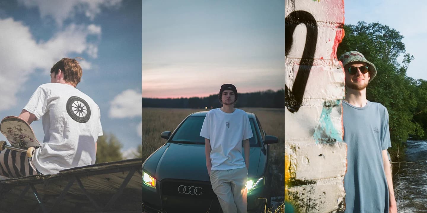 Lifestyle photos from the launch collection